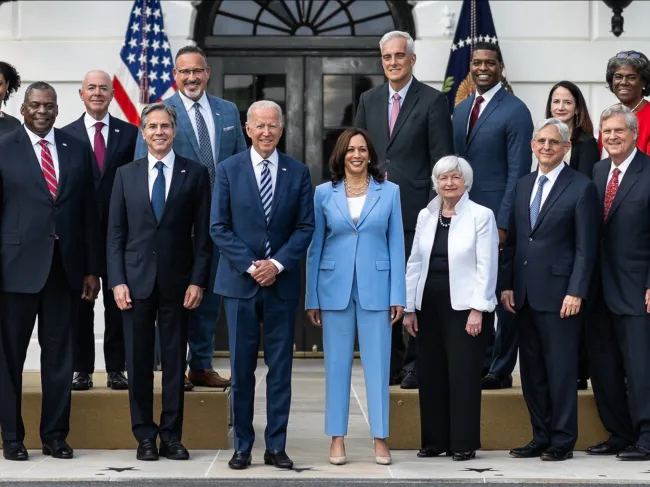 President Biden and his Cabinet